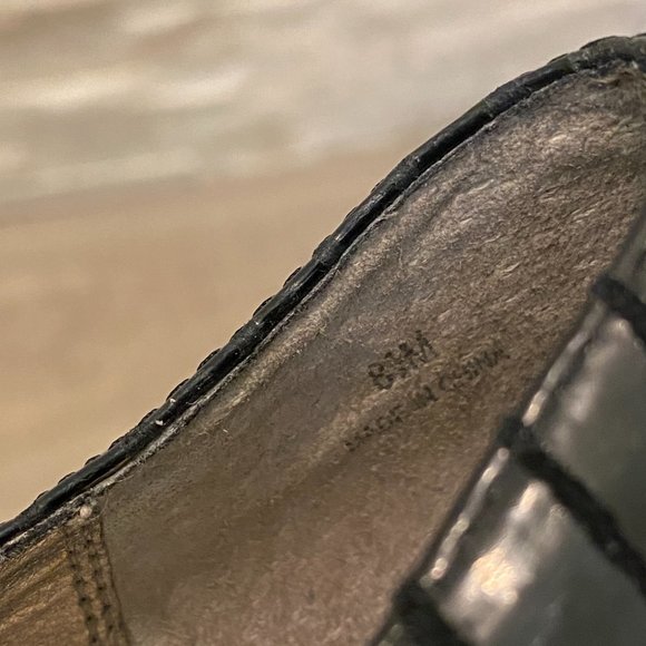 MODA SPANA BLACK HEELS - Size: 8.5 - Picture 4 of 6